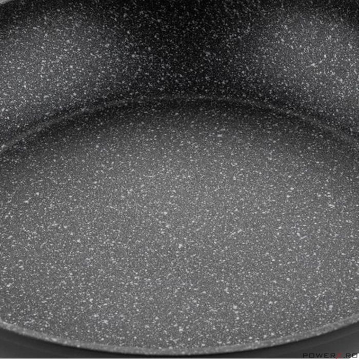 Tigaie din aluminiu cu invelis antiaderent, maner ergonomic Soft