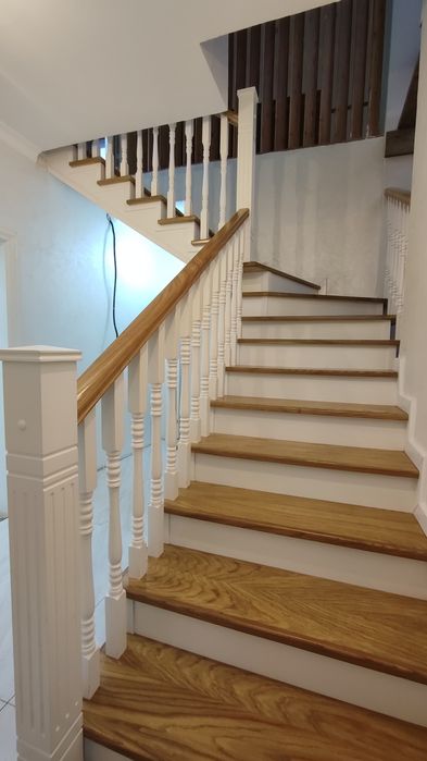 Лестницы обшивка установка загатовка лестница