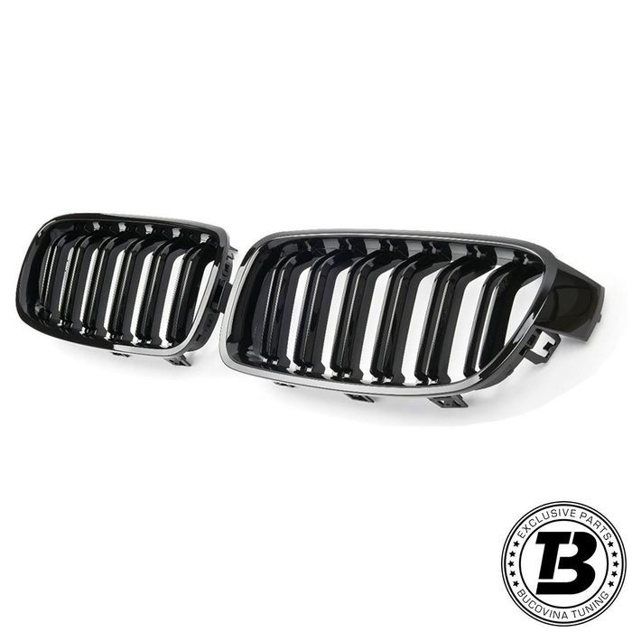 Grile Duble compatibile cu BMW Seria 3 F30 F31 M Design