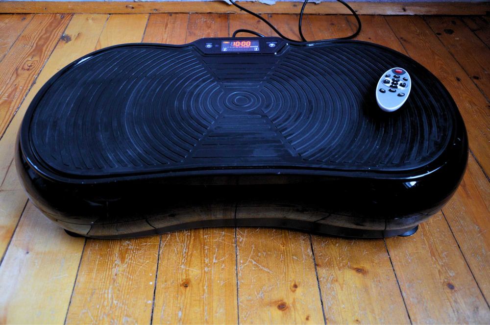 Вибрационна платформа / плоча, позлвана минимално, с дистанционно, 79€