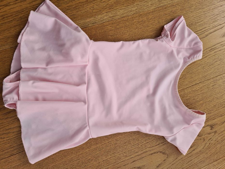 Body cu fusta balet roz 3-5 ani