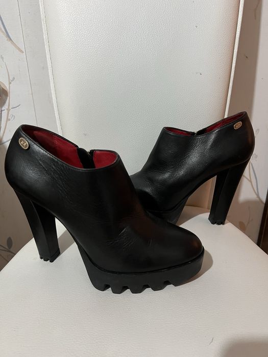 Ботильоны кожаные Италия