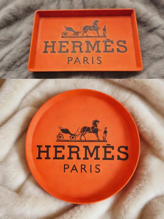 3D принтирана декоративна табла в стил Hermès (Квадратна и Кръгла)