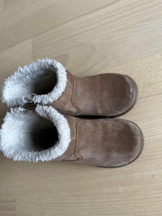 Cizme piele si lana interior Geox 23