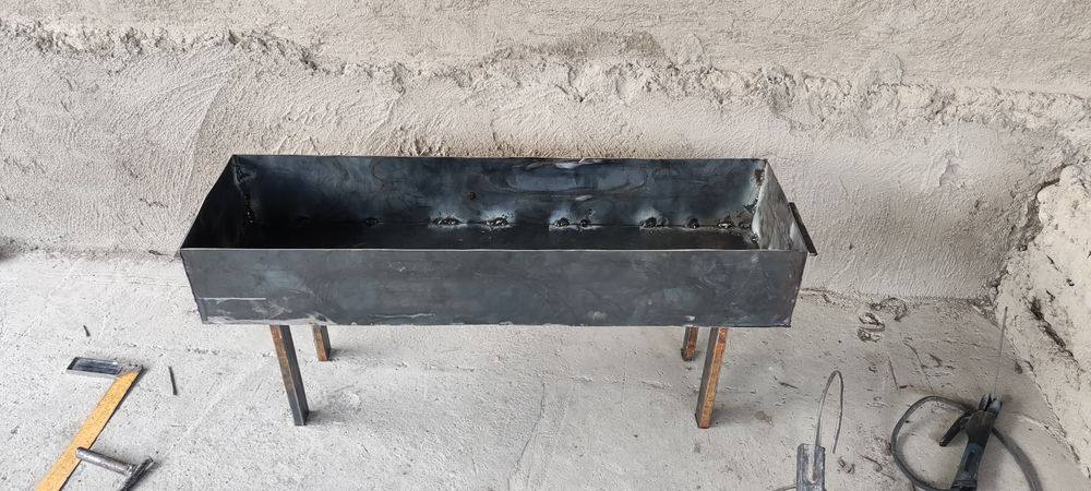 Мангал 1метр лист двойка