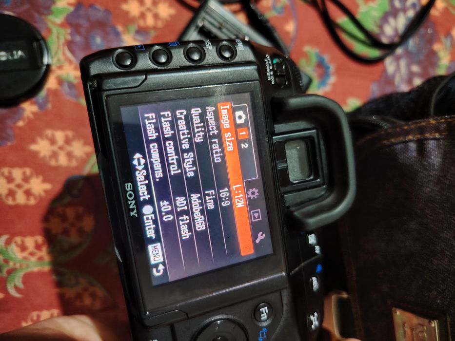 Sony DSLR - A350 фотоаппарат