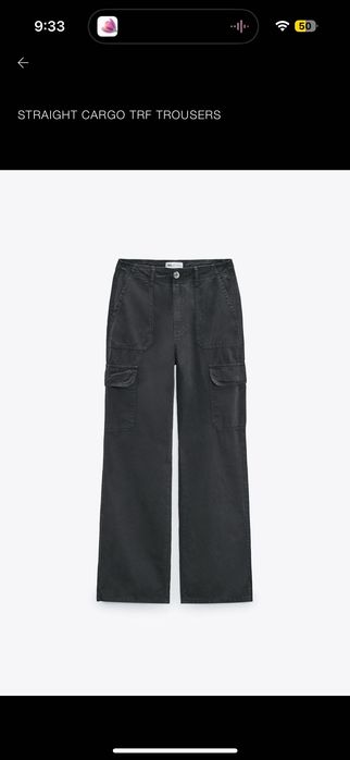 Нов карго панталон Zara XS