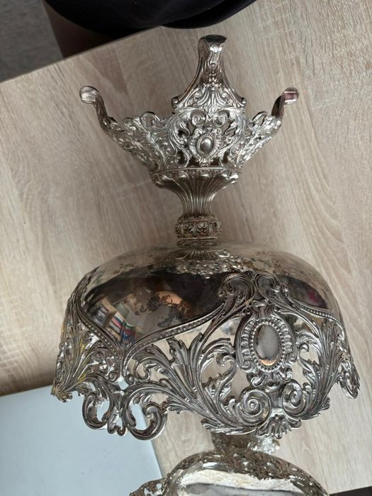 Посуда мельхиор.