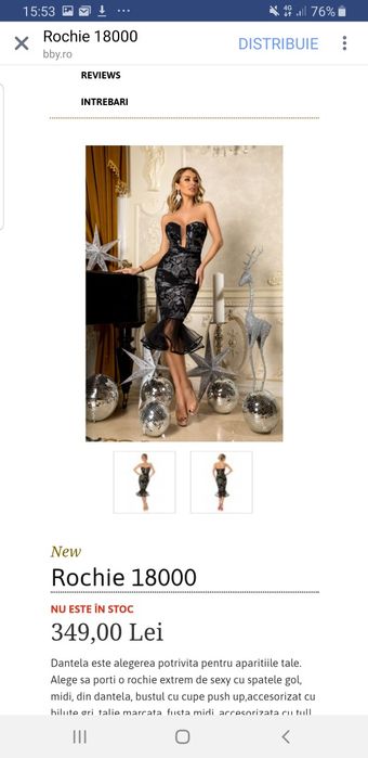 Vand Rochie bby 150 lei