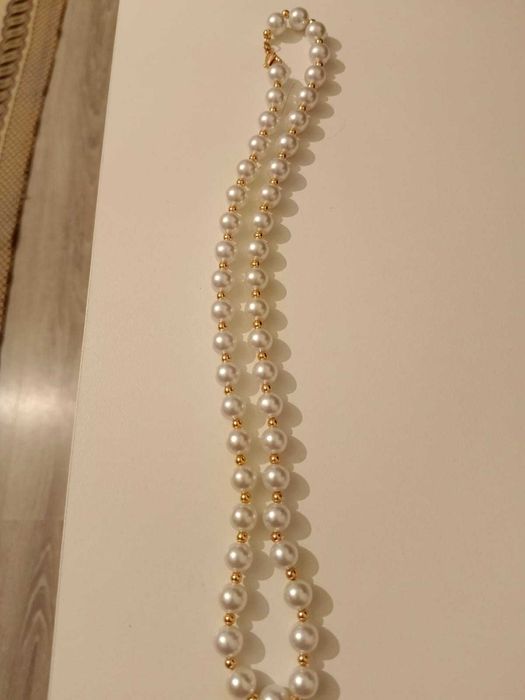 Продам жемчуженные бусы длина 45см