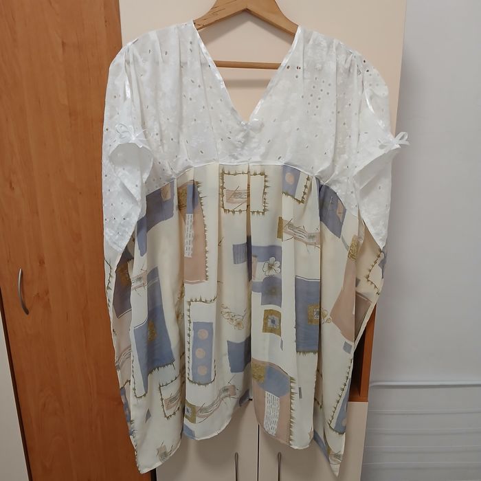 Плажен кафтан - пончо