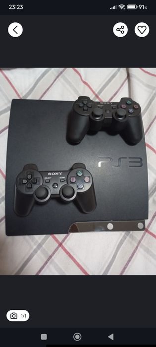PS3 slim 233 Gb ssd