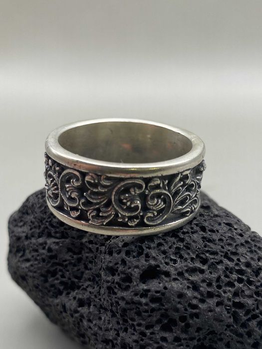 Сребърен пръстен халка