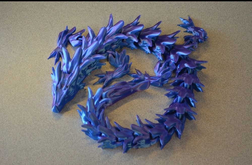 Дракони и други 3d принтирани играчки