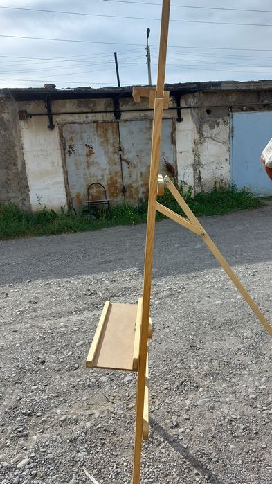 Мольберт деревянный и складной