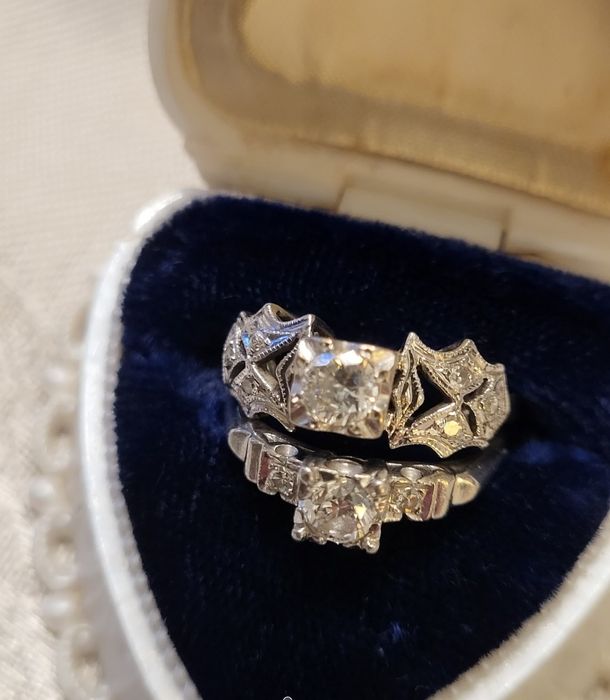 Сватбен и годежен пръстен , сет за  5,000€