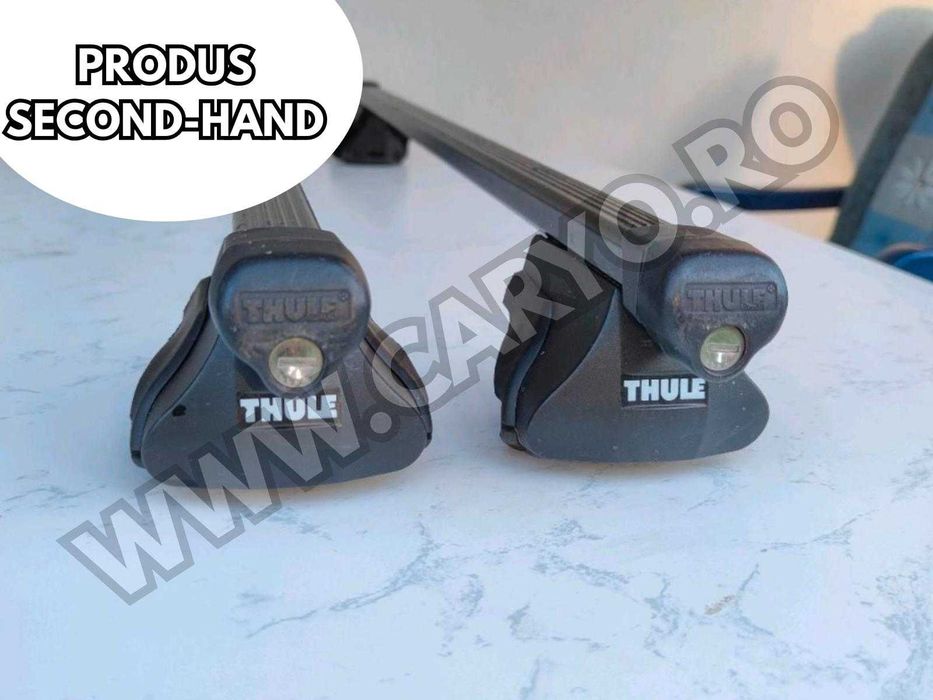 Thule SquareBar Raised Rails second-hand