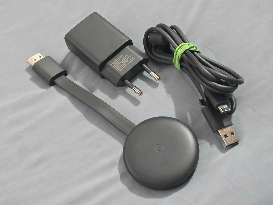 Chromecast Google Gen. 3, Model NC2-6A5 Media Streamer Full HD 1080p, Gri (Charcoal)