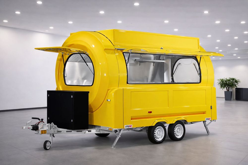 Rulote Comerciale Premium – Design Modern Si Echipare Profesională, Finantare Leasing