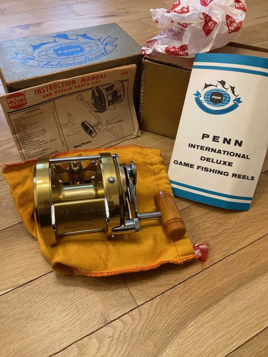 Penn International 50, Penn Senator,  Made in USA Big Game reel макари