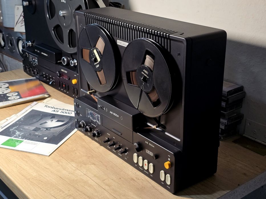 Magnetofon BRAUN ASC AS-5004, 3head, vintage hi-fi audio