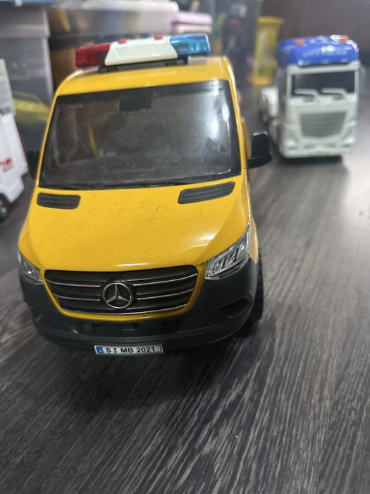 Bruder автовоз с кола