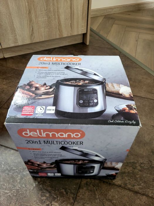 Мултикукър Delimano 20 в 1, 5L / 900W, c оригинална кутия