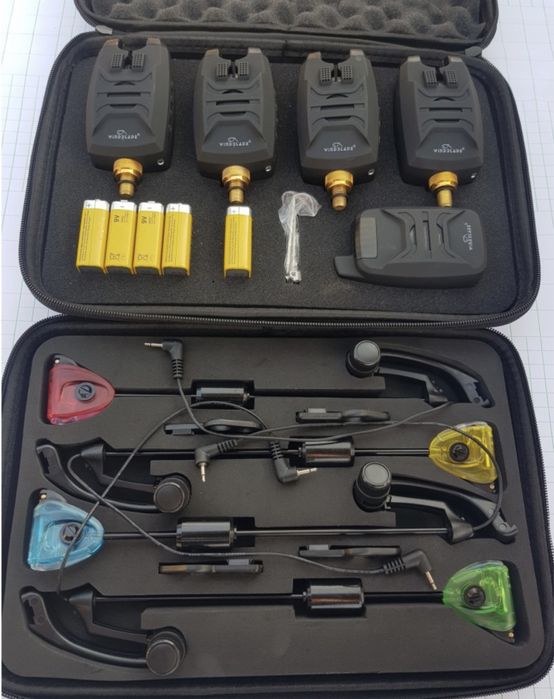 Set senzori cu statie  4 + 1 WindBlade + Set swingeri 4 culori mkm