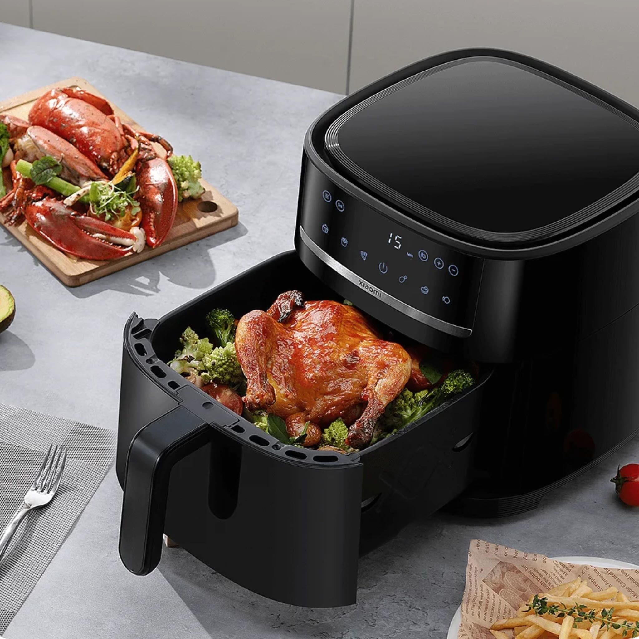 Умная Аэрофритюрница Xiaomi Smart Air Fryer 6L EU Глобальная Версия: 140  у.е. - Плиты / печи Ташкент на Olx