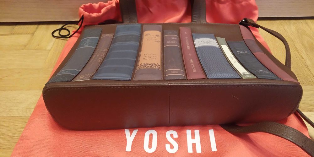 Луксозна дамска кожена чанта Йоши