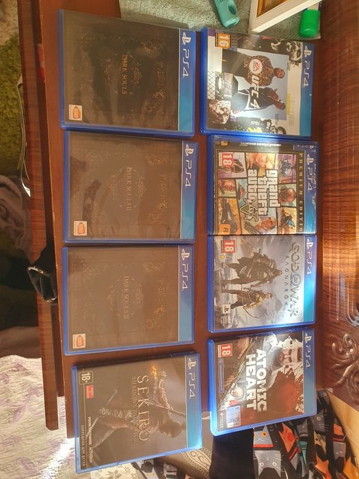 Диски с играми на ps5 и ps4