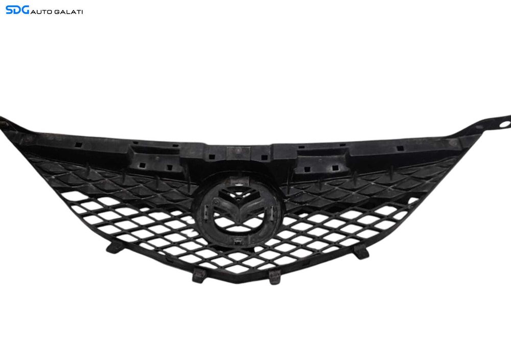 Grila Centrala Cu Emblema de pe Bara Spoiler Fata Mazda 6 GG 2002 - 2007 Cod GJ6A50712 [N1115]
