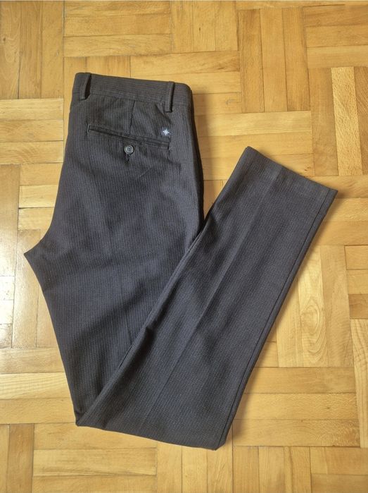 Pantaloni Premium Blusalina Slim Fit, Textură Groasă, Bărbați - 48