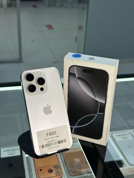 айфон 16 про белый 97%