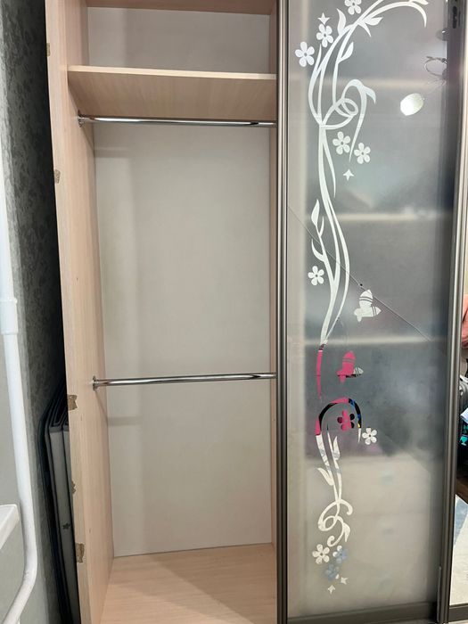 Шкаф еки этаж детский крават