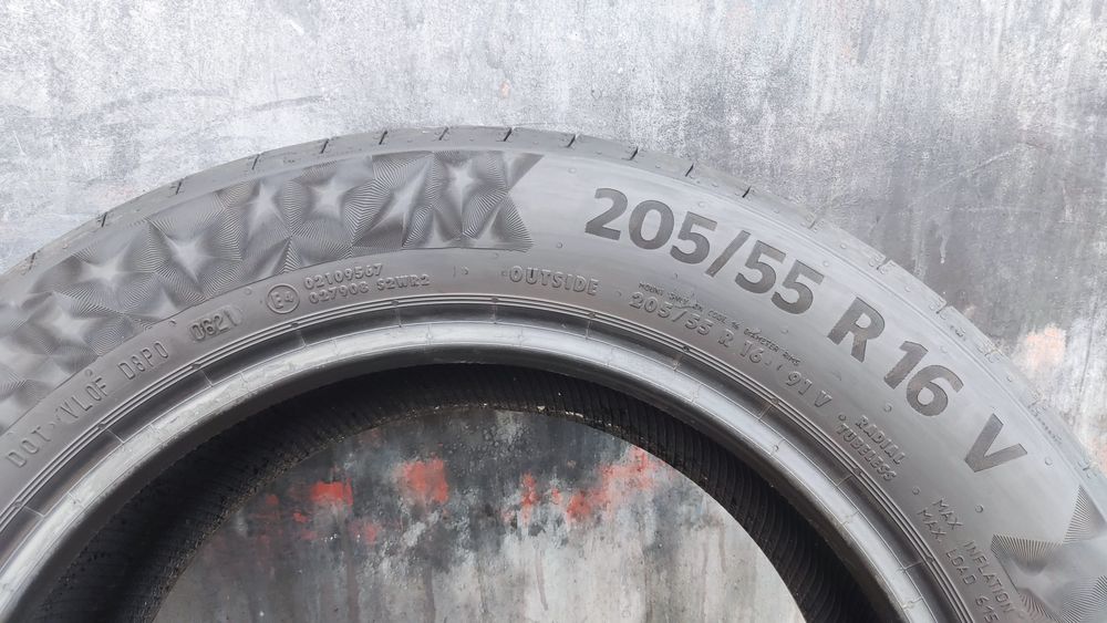1бр. лятна гума 205/55/16 Continental Premium Contact 6, dot23