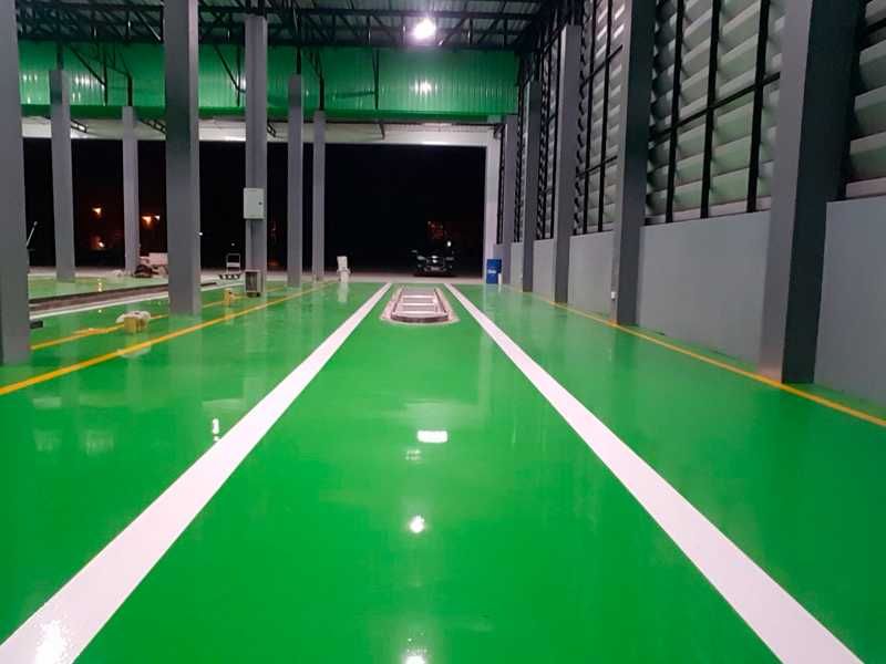 Наливные полимерные, эпоксидные полы, шлифовка бетонного пола