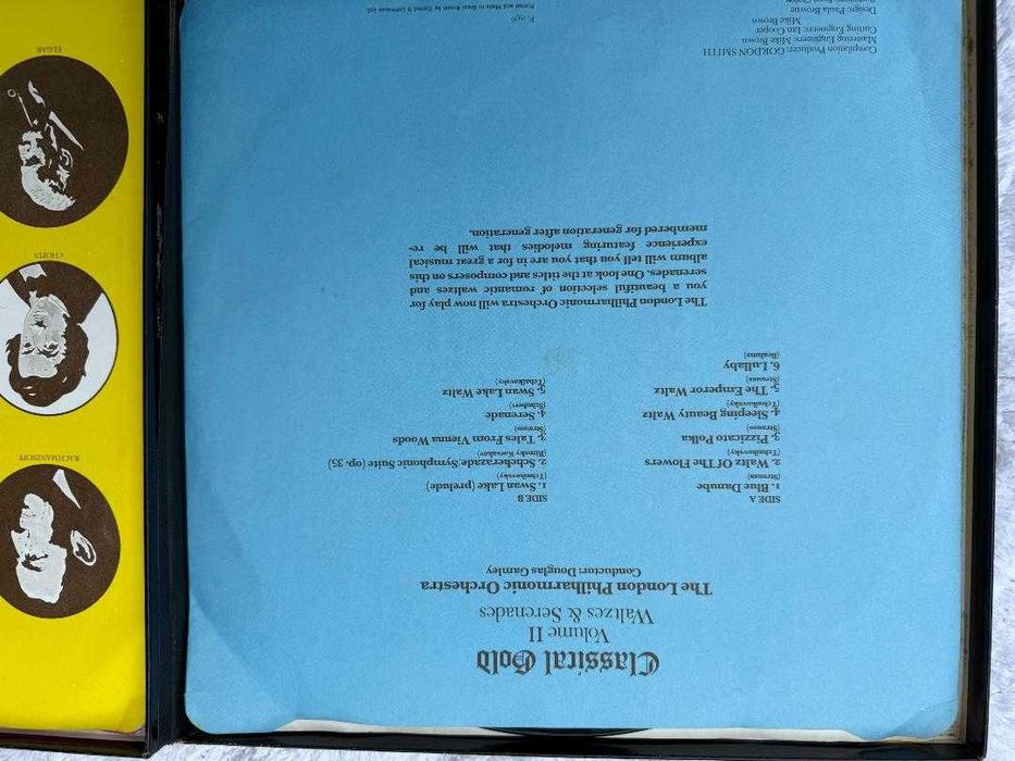 Vand colectie de discuri vinil Classical Gold