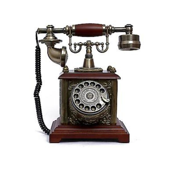 Президентский падарок Антикварный телефон-граммофон  роскошный вид