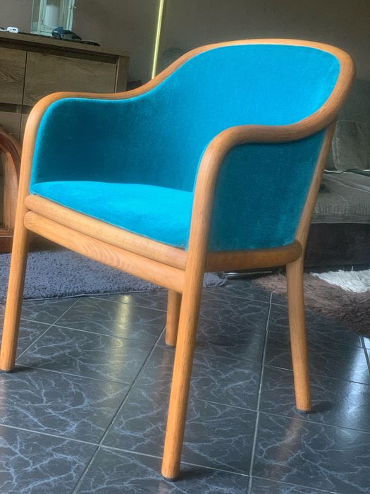 Дизайнерски трапезни столове на Ward Bennet  -,1983 г