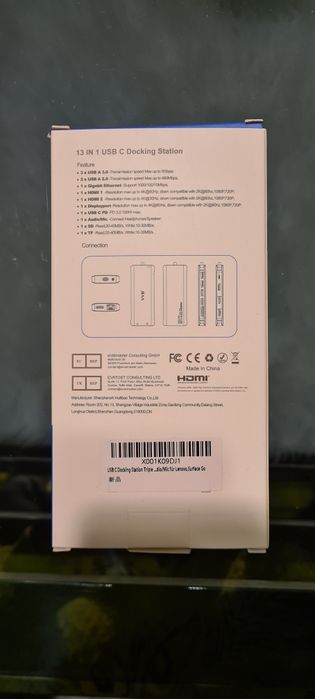 Docking Station VVB 13 IN 1 NOU SIGILAT