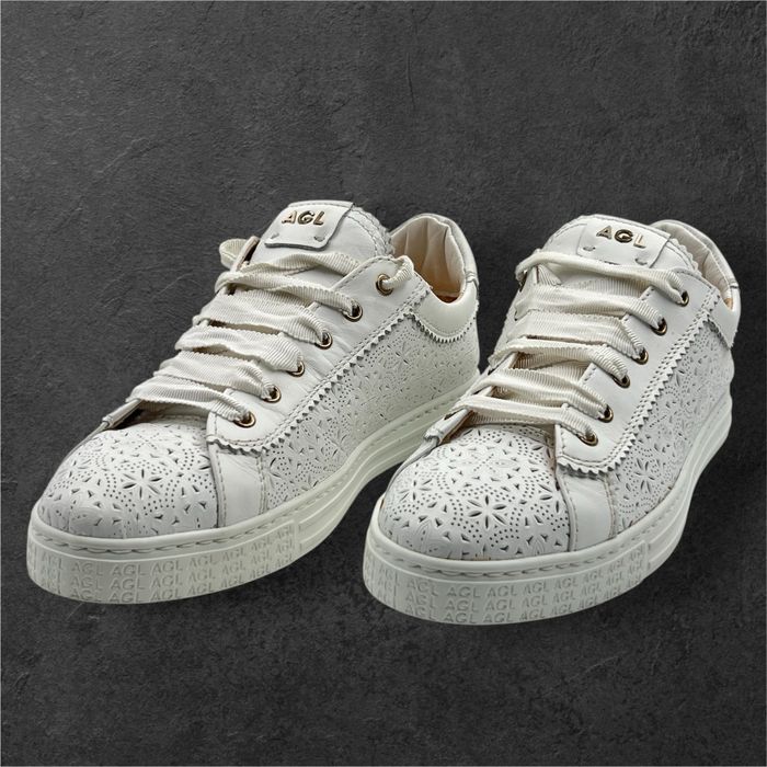 AGL дамски маратонки от естествена кожа