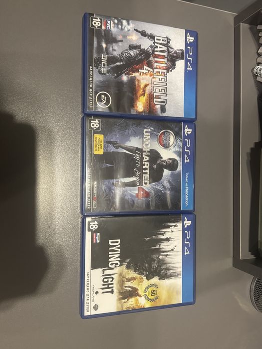 Игровые диски на Ps4