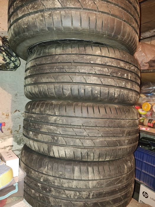 Jante +Anvelope 5x120 R18.