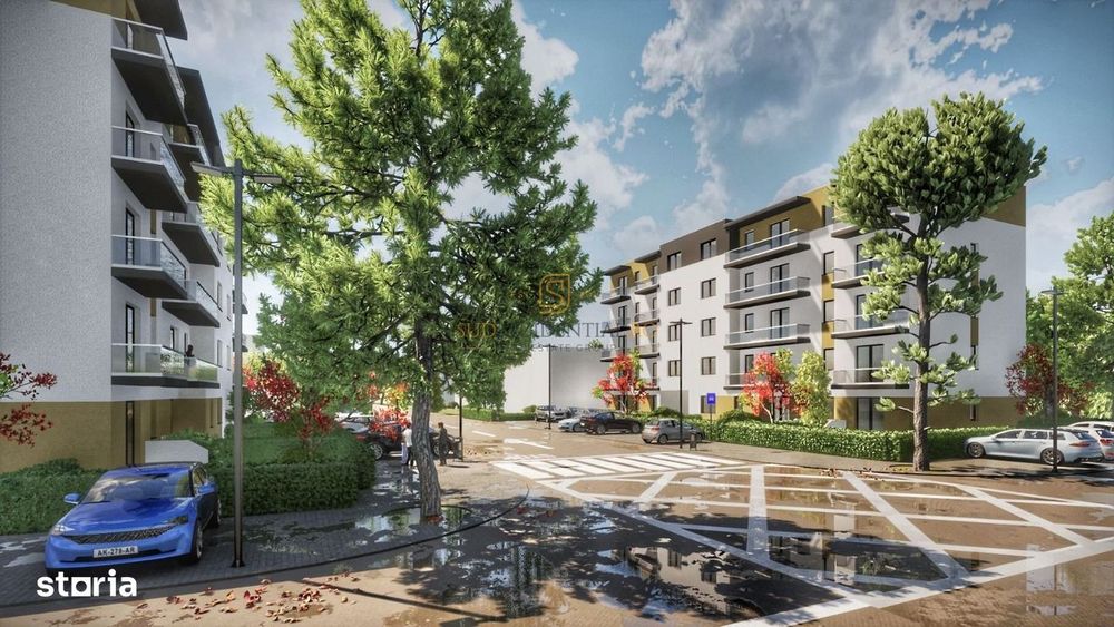 Garsoniera de vanzare, ansamblu rezidential, finisaje moderne - Vidra