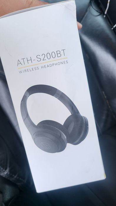 Нови Слушалки Wireless Audio-Technica ATH-S200BT, bluetooth, черни