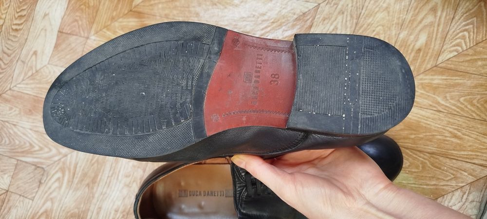 Мужские туфли 38-39размера