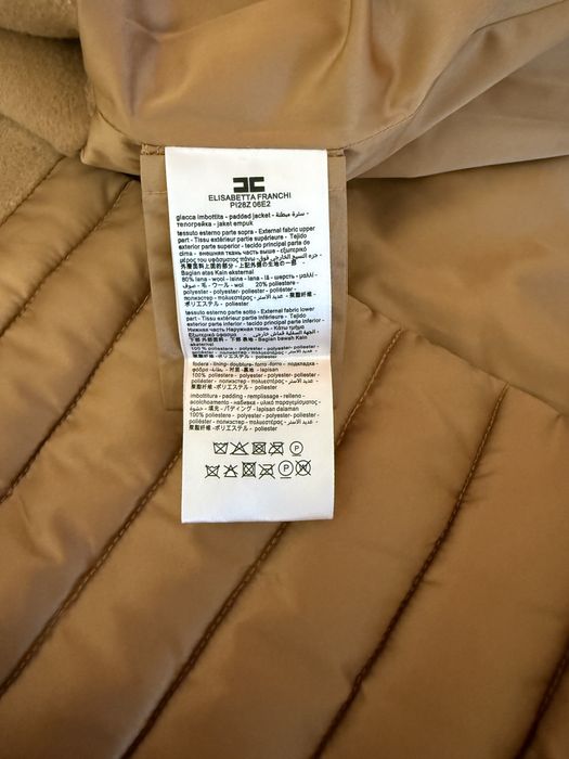 Дамско вълнено палто-яке Elisabetta Franchi