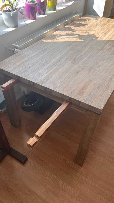 Masa dining din lemn masiv 180cm x 90cm