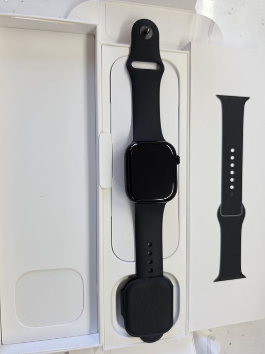 Apple watch 10 46mm jet black garantie pana pe 04-2028